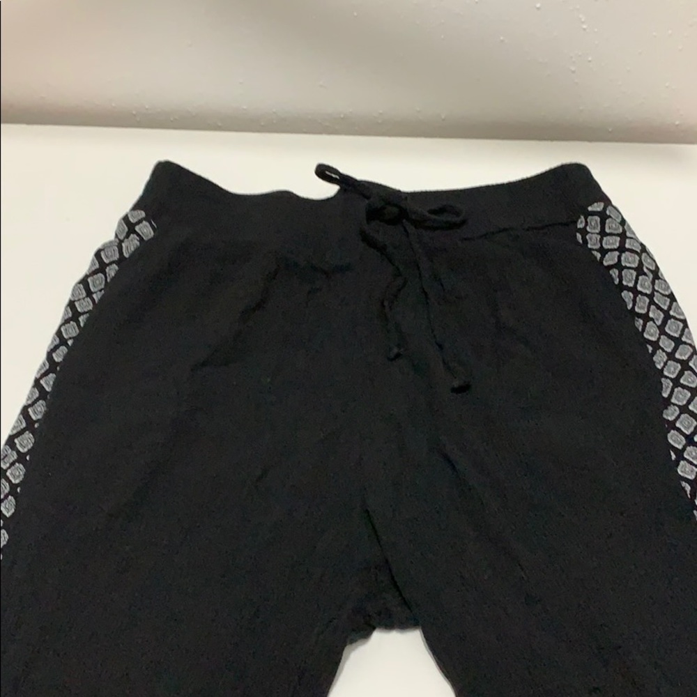 Black joggers